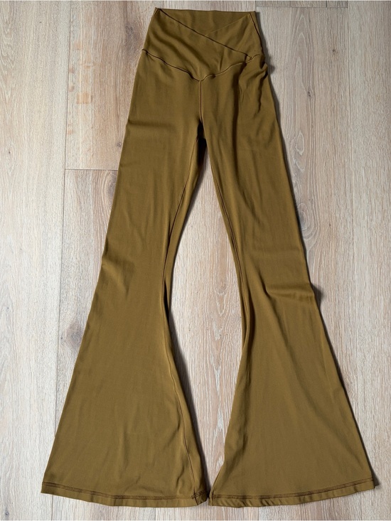 Offline Pants - OFFLINE by Aerie Real Me Super Flare High Rise Leggings Brown Women’s Sz S*F15